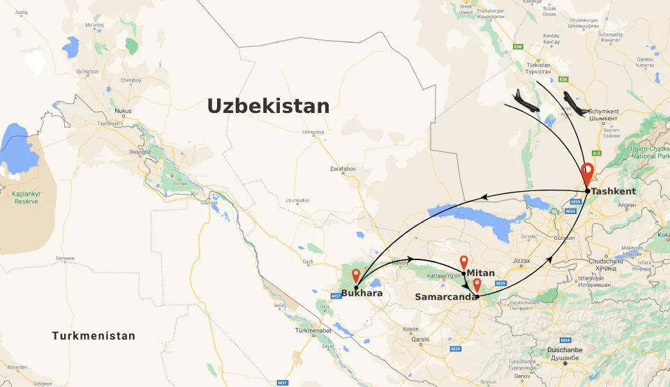 Fam Trip in Uzzbekistan